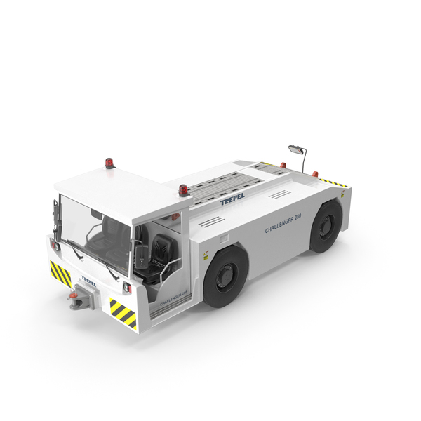 Deck Tow Tractor: Trepel CHALLENGER 280 01 PNG & PSD Images