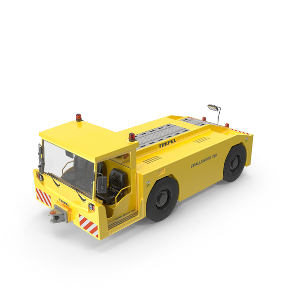 Deck Tow Tractor: Trepel Challenger 280 PNG & PSD Images