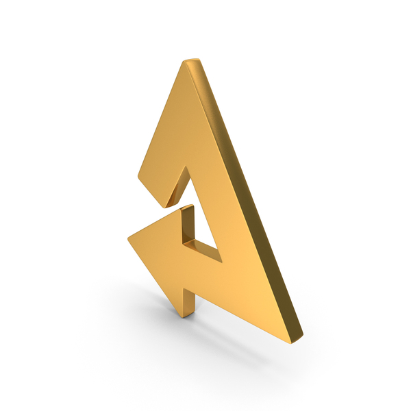 Symbols: Triangular Clockwise Arrow Rotation Icon Gold PNG & PSD Images Symbols: Triangular Clockwise Arrow Rotation Icon Gold PNG & PSD Images