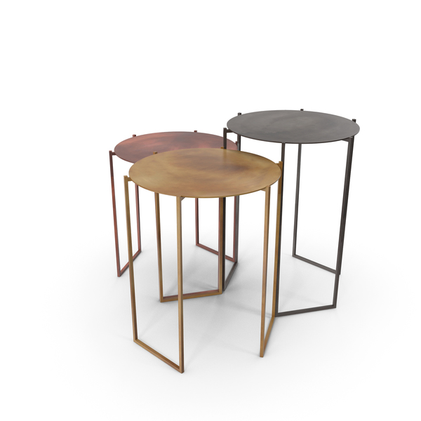 Table: Tribu Coffee Tables by Michela & Paolo Baldessari for De Castelli PNG & PSD Images