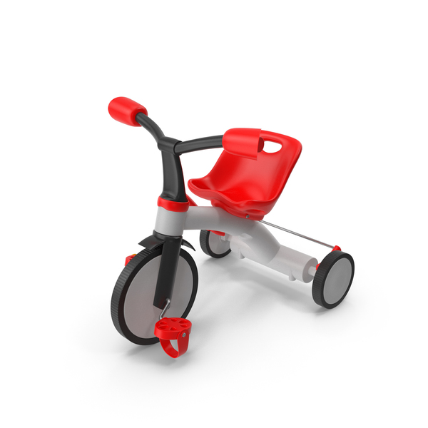 Tricycle: Trike Toy Red PNG & PSD Images