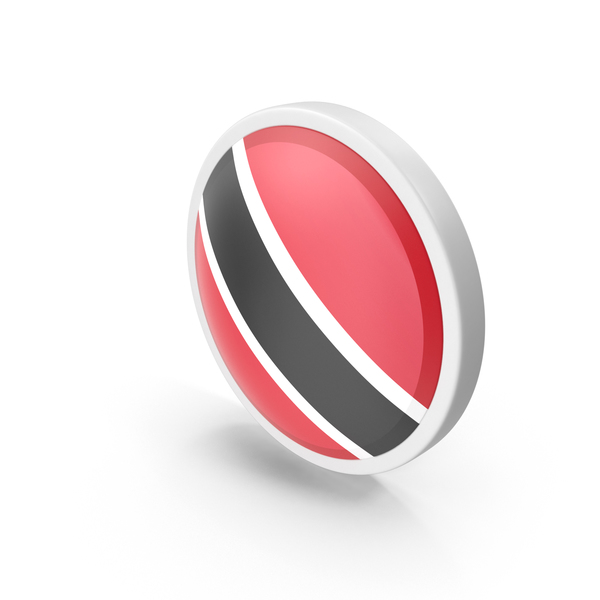 Trinidad and Tobago Flag Button PNG & PSD Images Trinidad and Tobago Flag Button PNG & PSD Images