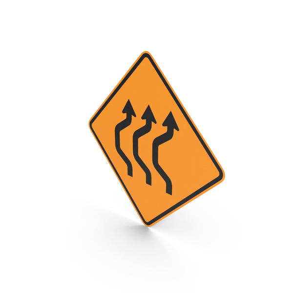 Double Reverse Curve Road Sign PNG Images & PSDs for Download ...