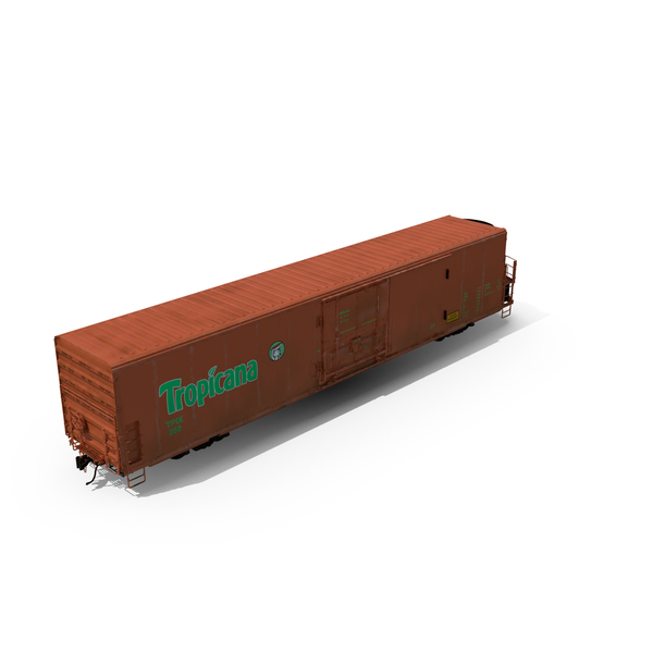 Tropicana Refrigerated Boxcar Train PNG Images & PSDs for Download ...