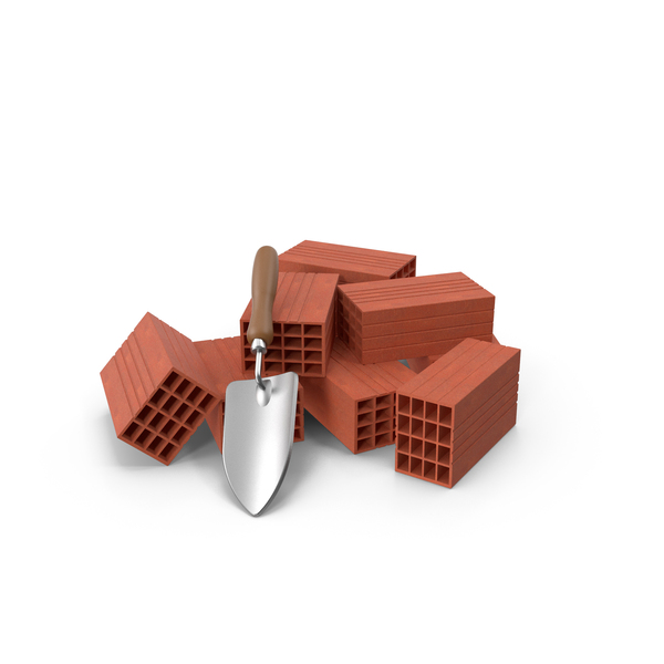 Trowel And Stack Of Bricks PNG & PSD Images Trowel And Stack Of Bricks PNG & PSD Images