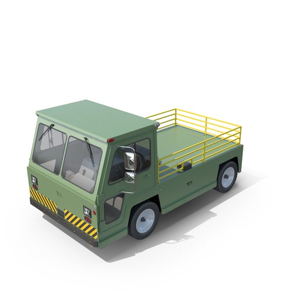 Deck Tow Tractor: TUG Model MH 01 PNG & PSD Images