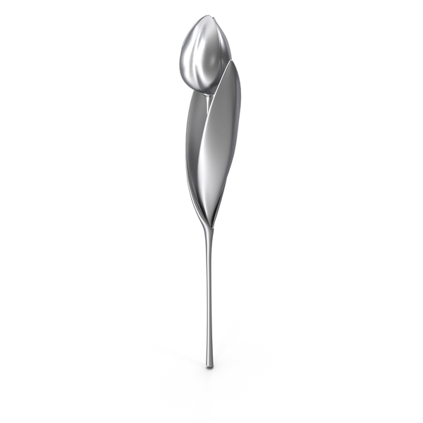 Cartoon Flower: Tulip Silver PNG & PSD Images Cartoon Flower: Tulip Silver PNG & PSD Images