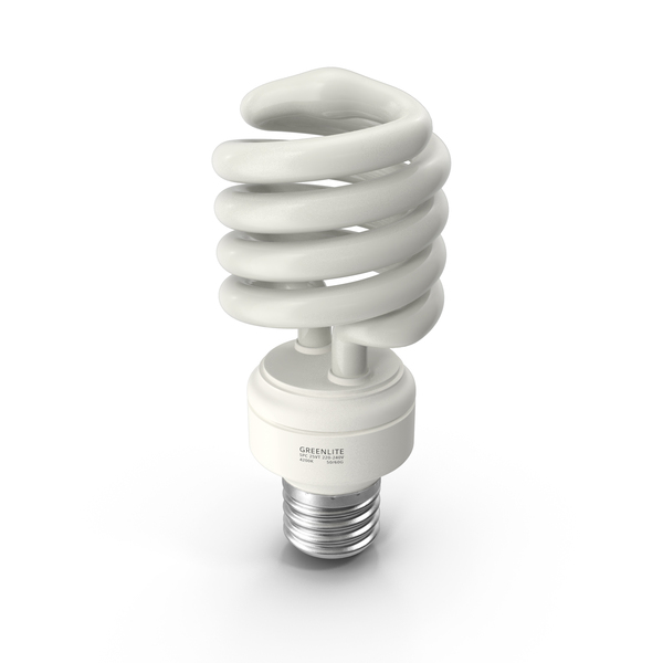Twist Fluorescent Light Bulb PNG & PSD Images Twist Fluorescent Light Bulb PNG & PSD Images