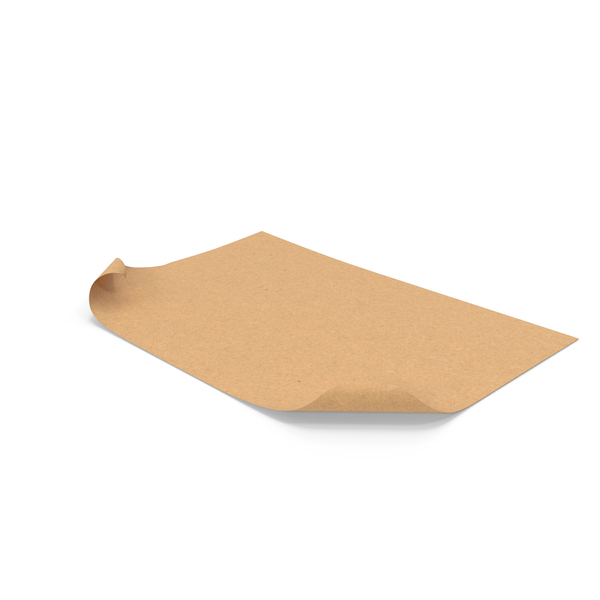 Two Curled Corners Brown Paper PNG Images & PSDs for Download ...