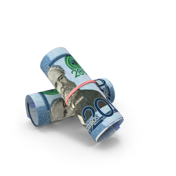 Two Dominican 2000 Pesos Money Notes Currency Bills PNG & PSD Images