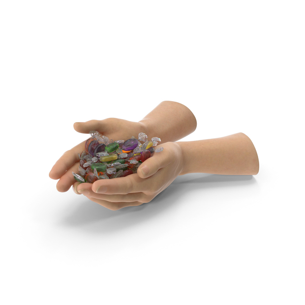 Two Hands Handful With Wrapped Oval Hard Candy PNG & PSD Images Two Hands Handful With Wrapped Oval Hard Candy PNG & PSD Images