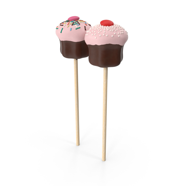 Pop: Two Sweet Cake Pops PNG & PSD Images Pop: Two Sweet Cake Pops PNG & PSD Images