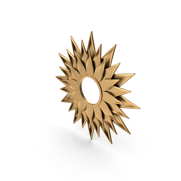 Tylar Sunflower Decorative Mirror PNG & PSD Images Tylar Sunflower Decorative Mirror PNG & PSD Images