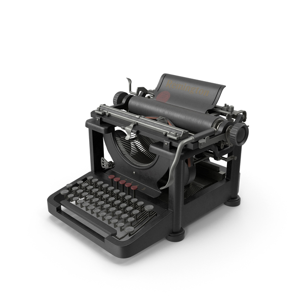 Typewriter Remington PNG & PSD Images Typewriter Remington PNG & PSD Images