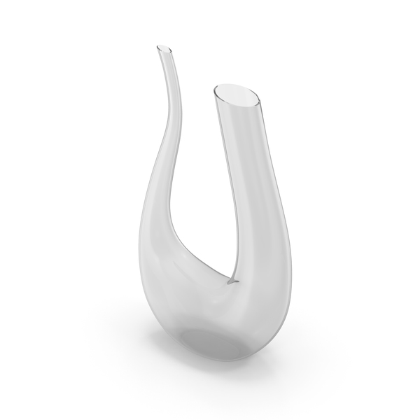 U Shaped Horn Wine Decanter PNG & PSD Images