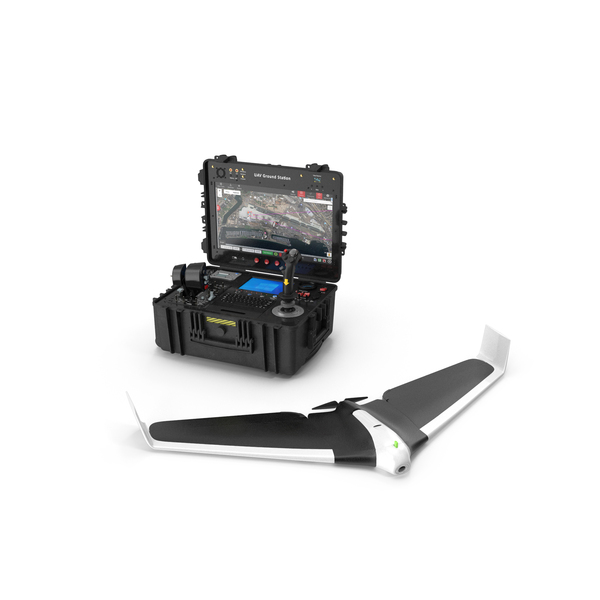 UAV Control Station With Drone PNG & PSD Images