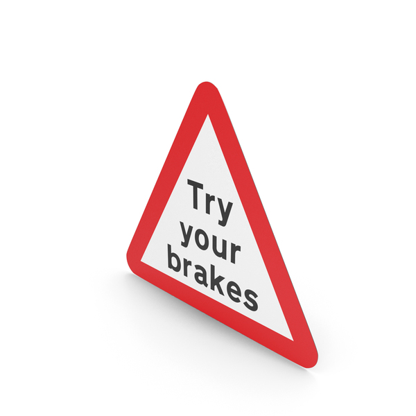 UK Try Brakes After Crossing A Ford Sign PNG & PSD Images UK Try Brakes After Crossing A Ford Sign PNG & PSD Images