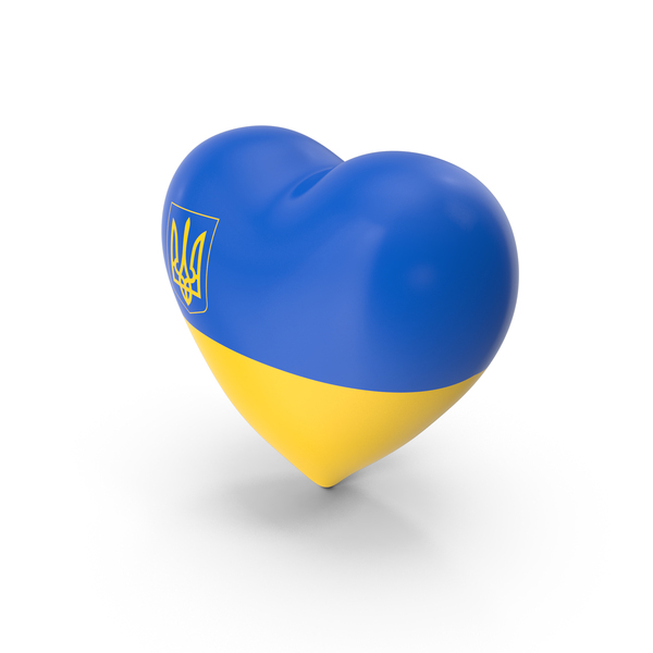 Ukraine Heart Flag PNG & PSD Images Ukraine Heart Flag PNG & PSD Images