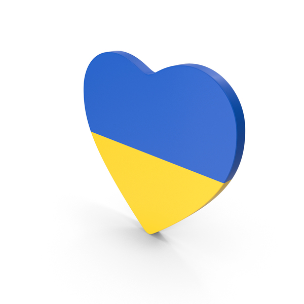 Logo: Ukraine Heart Flag PNG & PSD Images Logo: Ukraine Heart Flag PNG & PSD Images