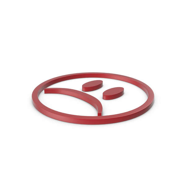 Facial Expression: Unhappy Red Icon PNG & PSD Images