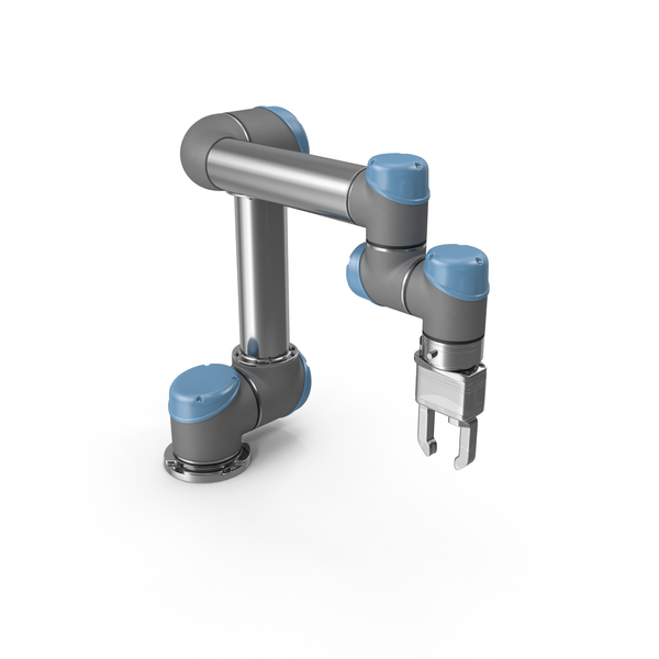 Universal Robotic Arm With Gripper PNG & PSD Images