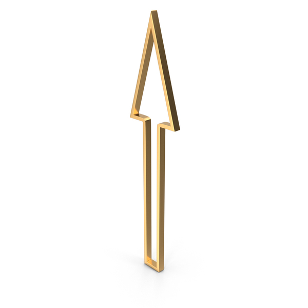 Directional: Up Arrow Gold PNG & PSD Images Directional: Up Arrow Gold PNG & PSD Images
