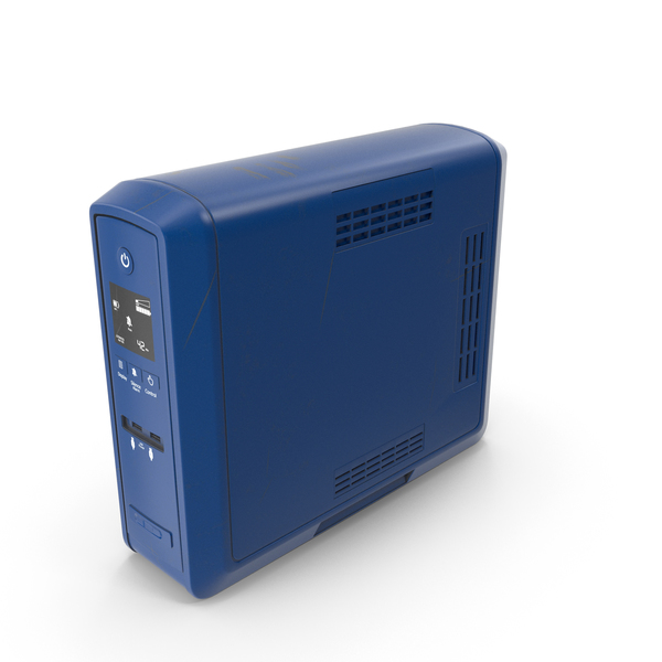 Uninterruptible Power Supply: UPS Used Blue PNG & PSD Images