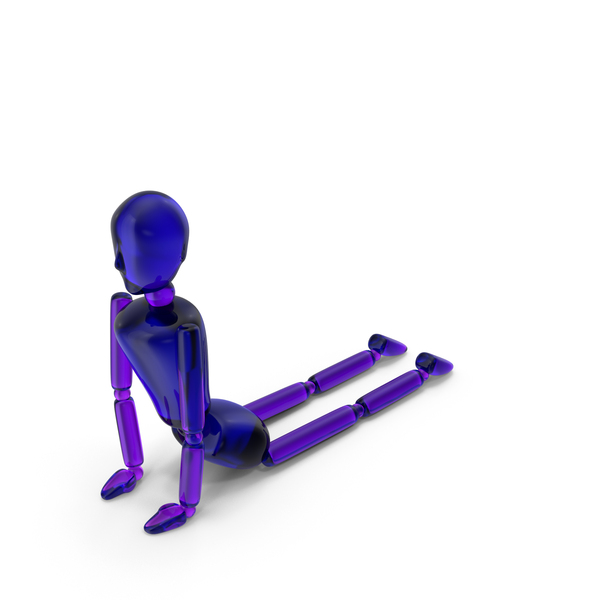 Upward Facing Dog Pose Stickman Crystal PNG & PSD Images Upward Facing Dog Pose Stickman Crystal PNG & PSD Images
