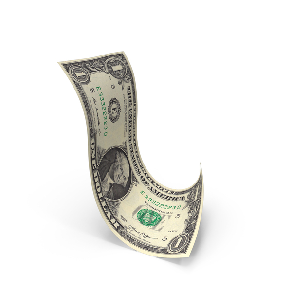 One Bill: US 1 Dollar Money Folden Falling Note PNG & PSD Images One Bill: US 1 Dollar Money Folden Falling Note PNG & PSD Images