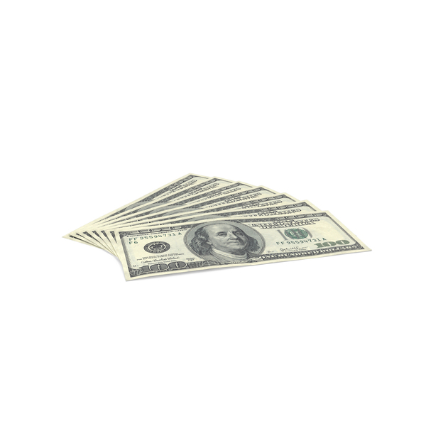 One Hundred: US 100 Dollar Bill PNG & PSD Images