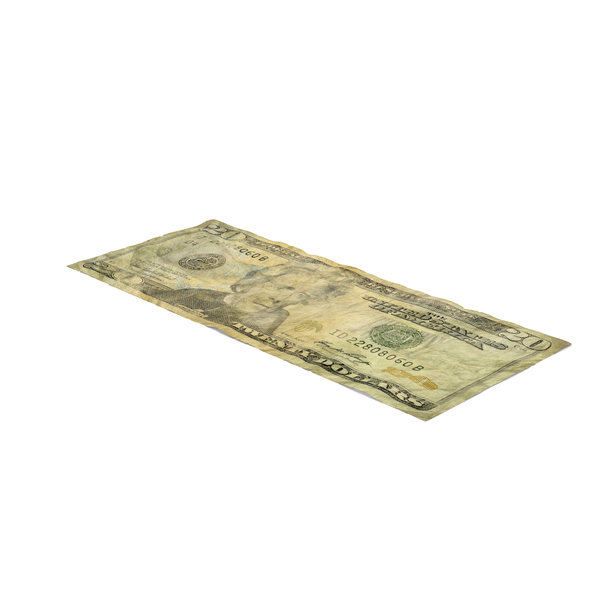 Usa Banknote: US 20 Dollar Bill Distressed PNG & PSD Images Usa Banknote: US 20 Dollar Bill Distressed PNG & PSD Images