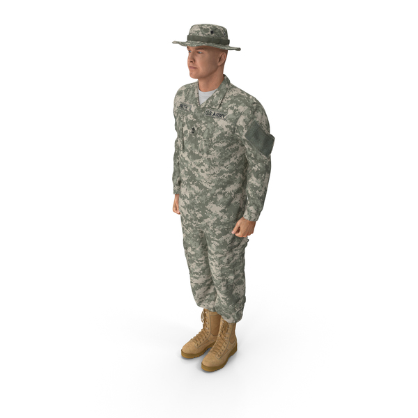 US Soldier Standing at Attention PNG Images & PSDs for Download ...