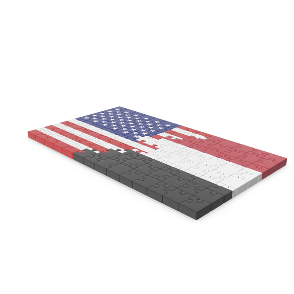 USA Flag And Yemen Flag Puzzle PNG & PSD Images USA Flag And Yemen Flag Puzzle PNG & PSD Images