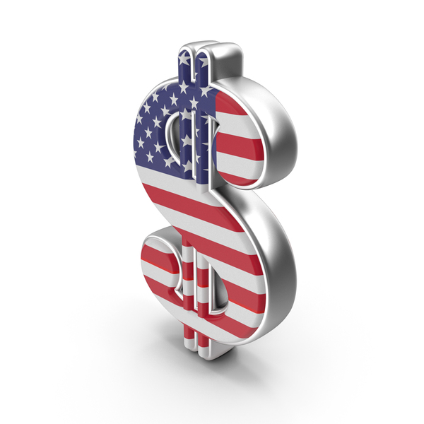 Symbols: USA Flag Dollar Sign PNG & PSD Images