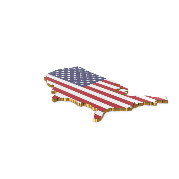 Usa Map With Gold frame PNG & PSD Images Usa Map With Gold frame PNG & PSD Images