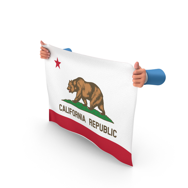 USA States California Two Hand Holding Corners Flag PNG & PSD Images USA States California Two Hand Holding Corners Flag PNG & PSD Images