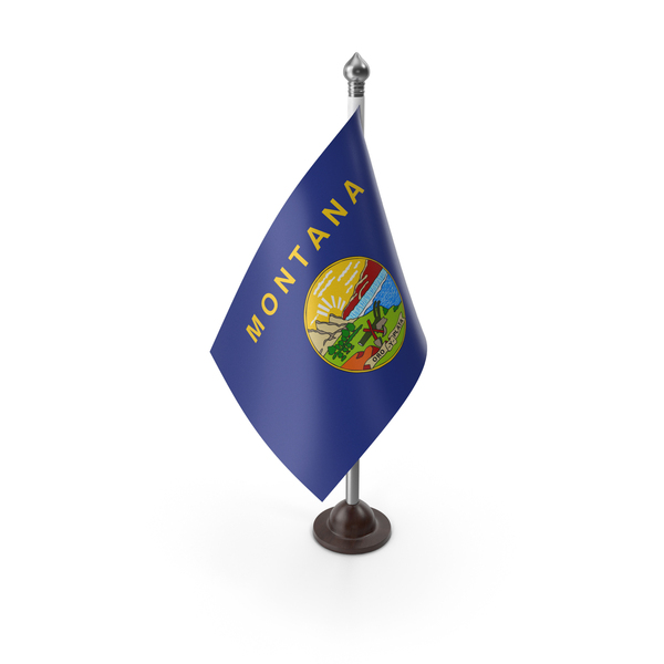 USA States Montana Plastic Flag Stand PNG & PSD Images USA States Montana Plastic Flag Stand PNG & PSD Images