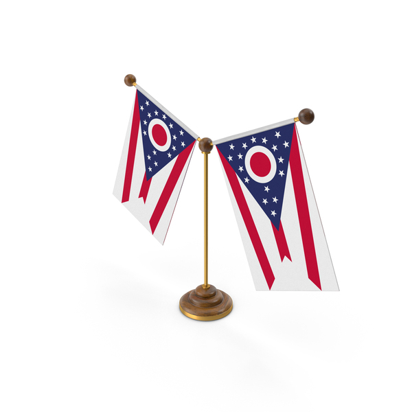 USA States Ohio 2 Flag Stand PNG & PSD Images USA States Ohio 2 Flag Stand PNG & PSD Images