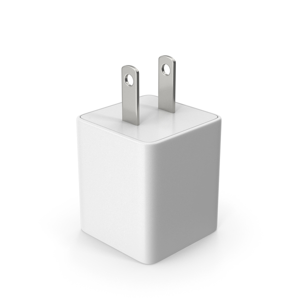Cellphone: USB Charger White PNG & PSD Images