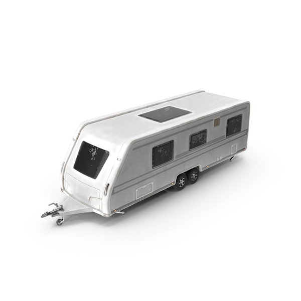 Used Long 2-axle Camping Caravan PNG & PSD Images Used Long 2-axle Camping Caravan PNG & PSD Images
