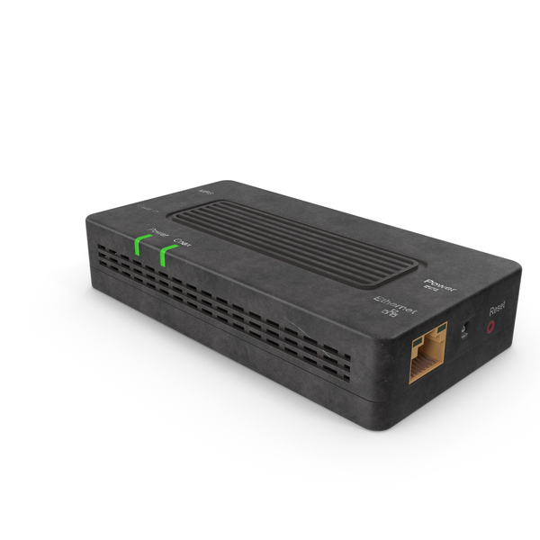 Router: Used Network Adapter Powered On PNG & PSD Images Router: Used Network Adapter Powered On PNG & PSD Images