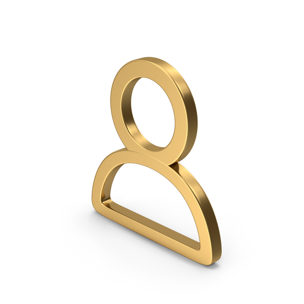 Symbols: User Avatar People Gold Symbol PNG & PSD Images