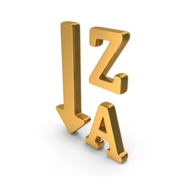Logo: User Interface Experience Icon Sort Alpha Desk Gold PNG & PSD Images Logo: User Interface Experience Icon Sort Alpha Desk Gold PNG & PSD Images
