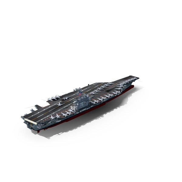 Aircraft Carrier: USS Ronald Reagan (CVN-76) PNG & PSD Images