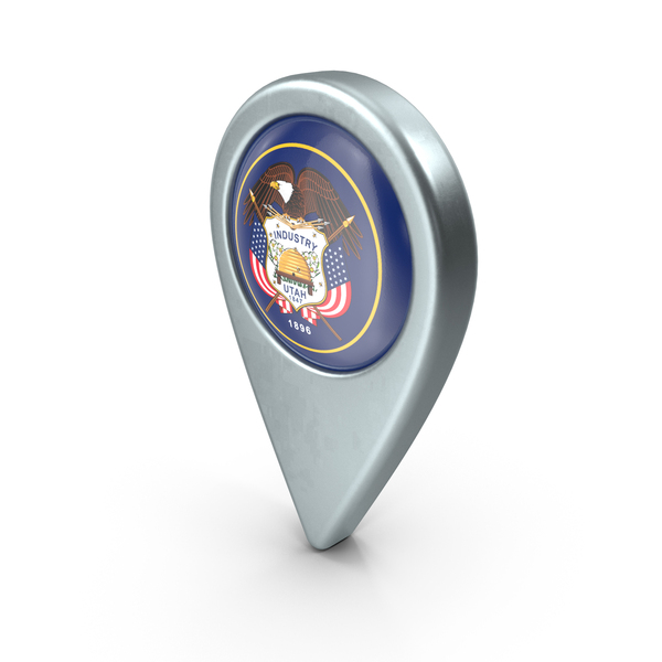 Utah State Location With Flag PNG & PSD Images Utah State Location With Flag PNG & PSD Images