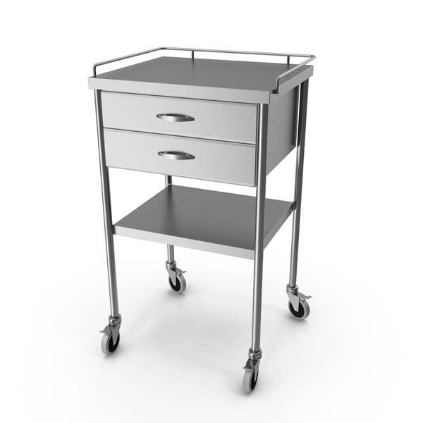 Medical: Utility Table With Two Drawers PNG & PSD Images Medical: Utility Table With Two Drawers PNG & PSD Images