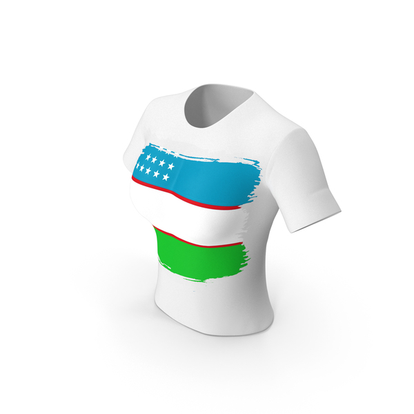 Tank Top: Uzbekistan Country Flag Paint On T Shirt Women PNG & PSD Images Tank Top: Uzbekistan Country Flag Paint On T Shirt Women PNG & PSD Images
