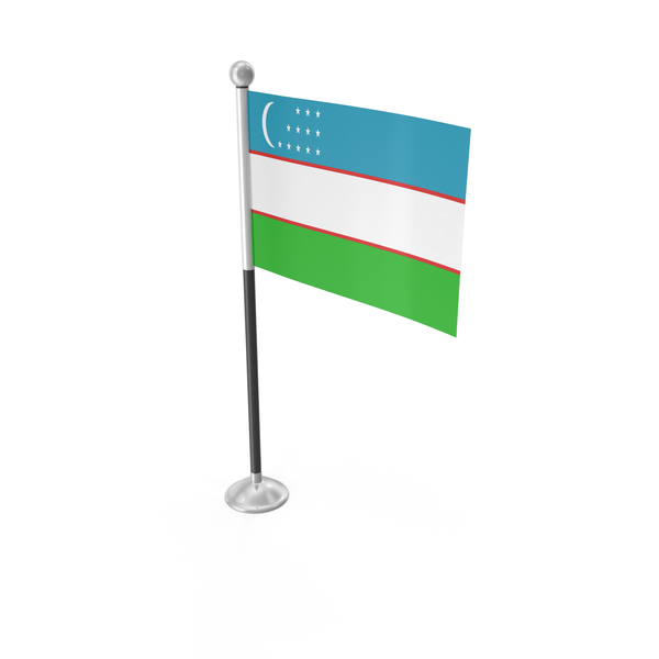 Uzbekistan Desk Small Stand Flag PNG & PSD Images Uzbekistan Desk Small Stand Flag PNG & PSD Images