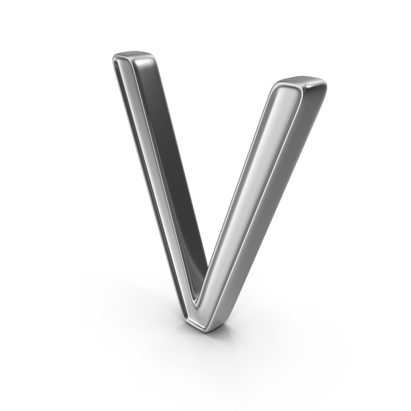 Language: V Chrome PNG & PSD Images