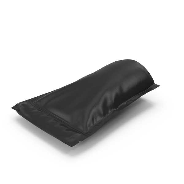 Vacuum Sealed  Bag Black PNG & PSD Images